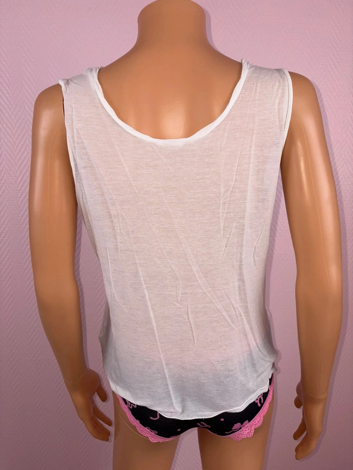 Tank top mujer, Americana vintage, talla M – photo 3